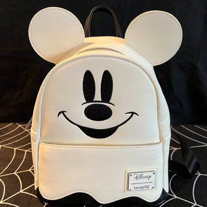 Loungefly Disney Ghost Mickey Halloween Mini Backpack